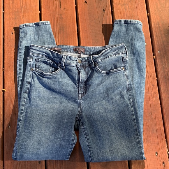 NYDJ Ami Skinny Blue Jeans, 6 - Picture 9 of 12